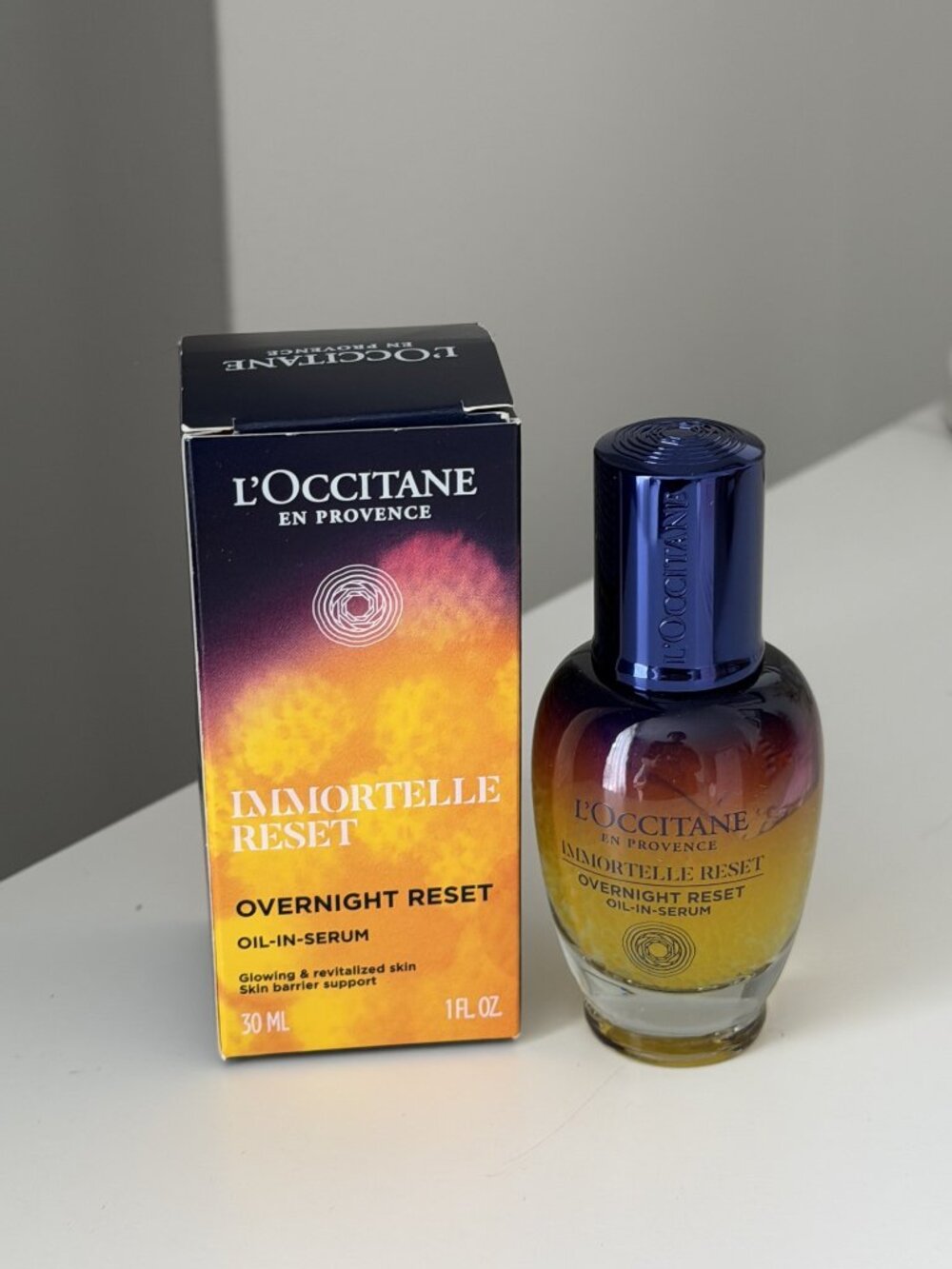 NWT L'Occitane Immortelle Overnight Reset Oil-in-Serum